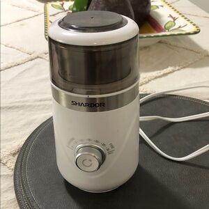 Shardor White Electric Coffee Grinder
Used like new